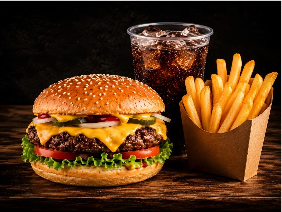 Menu cheese burger