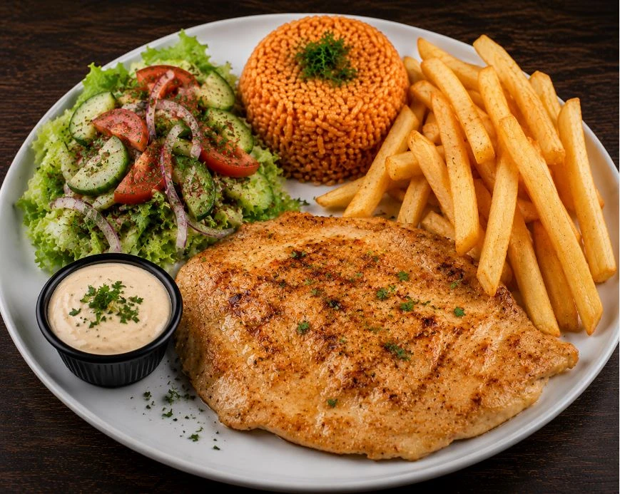 Assiette escalope